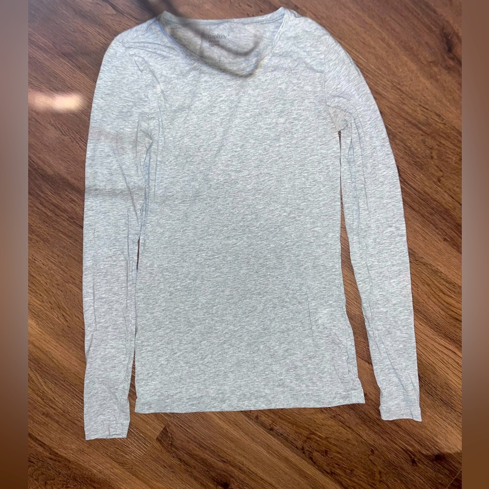 GapBody grey long sleeve tight fit